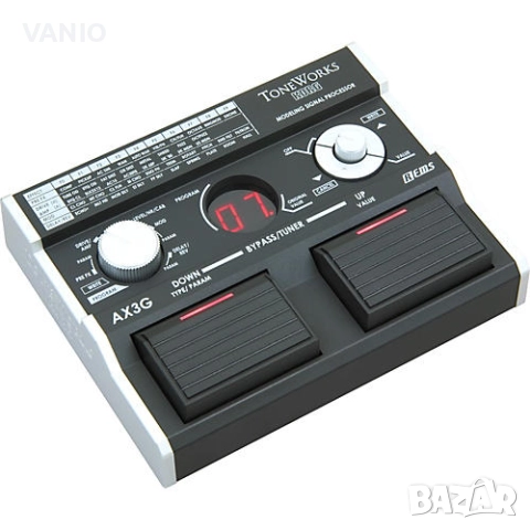 Korg ax3g Effect Ефект Процесор За Китара,Цигулка,Гайда,Кларинет,Саксофон и Др… Има и Готови Ефекти, снимка 1