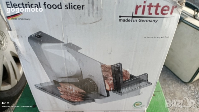 машина за слайс,MADE IN GERMANY SOLINGEN, КАТО НОВА машина за рязане на колбаси, хляб 🍞, кашкавал 