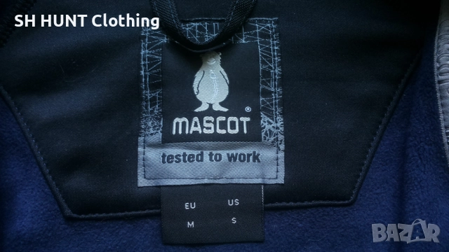 MASCOT 17103-316 ADVANCED размер M Fleece Jumper with zipper - работна горница W4-655, снимка 12 - Суичъри - 52571680