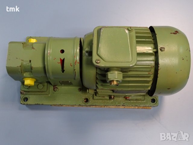 Хидравлична помпа Г11.2Э-1 с електродвигател 1.1kW хидроагрегат, снимка 10 - Резервни части за машини - 38638629