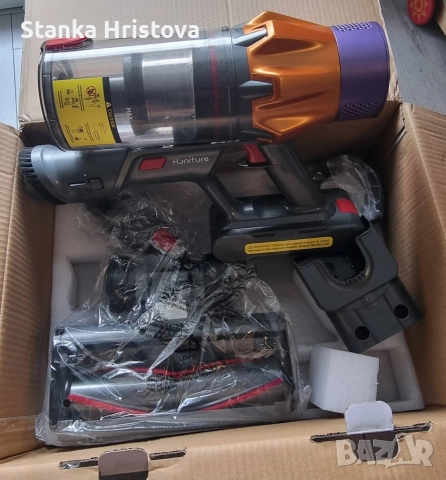 Акумулаторна правостояща прахосмукачка Honiture X7., снимка 2 - Прахосмукачки - 52689285