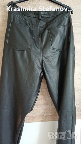 дамски кожен зимен ватиран панталон, снимка 5 - Спортни екипи - 53140922