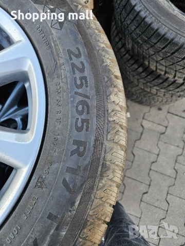 Гуми Continental Viking Contact 7 и джанти 17  5х114.3 Mazda, снимка 6 - Гуми и джанти - 52392947