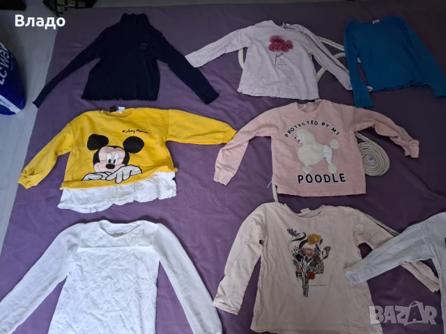 детски блузки с дълъг ръкав 6-7 г., снимка 5 - Детски Блузи и туники - 50579341