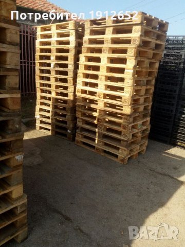 Продава европалети с печати epal с размери 80/120см.бели и жълти.продава според потребностите?, снимка 8 - Друго търговско оборудване - 27858175