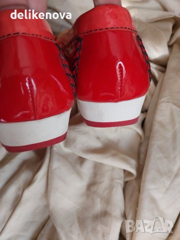 GUCCI и GEOX. Size 41. Кожени обувки с лаково покритие., снимка 10 - Дамски ежедневни обувки - 42969713