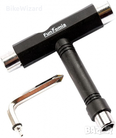 FunTomia Skateboard T Tool Tool Skate Tool Skateboard Longboard  T-Key Разделител с резба НОВО, снимка 3 - Скейтборд, ховърборд, уейвборд - 36536263