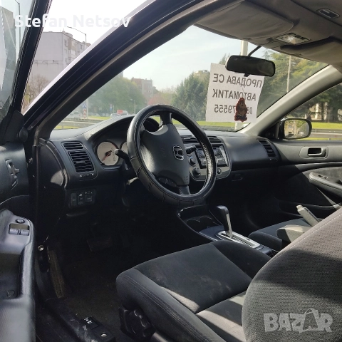 Хонда Сивик Автоматик, снимка 5 - Автомобили и джипове - 52839050