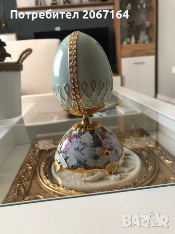 Музикално порцеланови яйце, снимка 2 - Колекции - 51020546