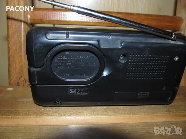 джобно радио SONY ICF W 350  - made in  Malaisia , снимка 5 - Радиокасетофони, транзистори - 49946204