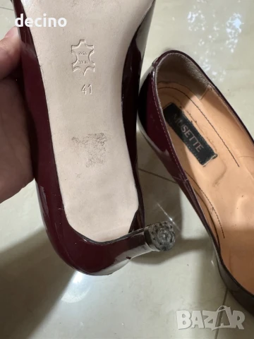Токчета лак Musette 41 номер, снимка 2 - Дамски обувки на ток - 50463021