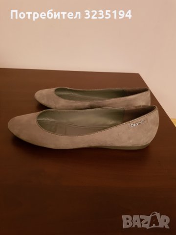 Calvin Klein сиви обувки , снимка 5 - Дамски ежедневни обувки - 34877732