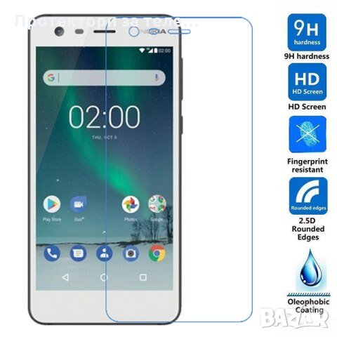 Стъклен протектор за Nokia 2