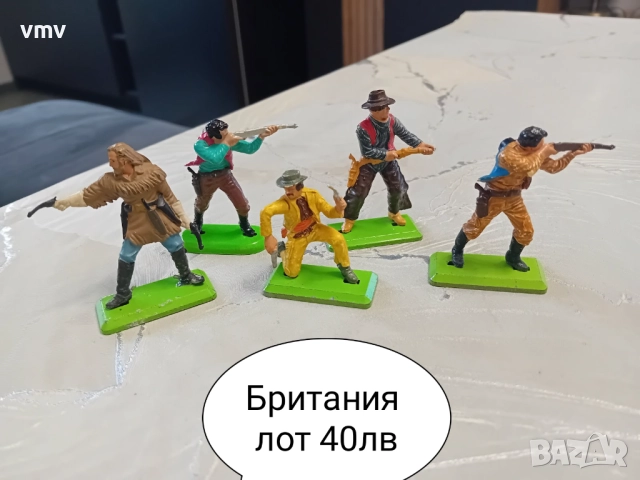 Лотове стари фигури войници рицари каубои индианци моряци пирати , снимка 2 - Колекции - 40184438