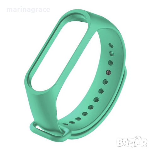 Цветни силиконови каишки за Xiaomi Amazfit Band 5, снимка 8 - Смарт гривни - 34828562