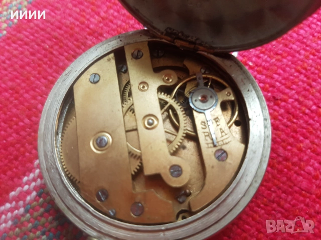 Джобен часовник ARGENTAN, снимка 5 - Антикварни и старинни предмети - 53244565