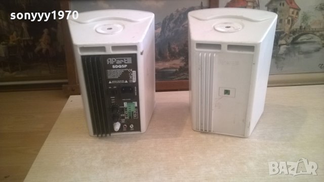 APART-АКТИВНИ ТОНКОЛОНИ-26Х18Х17СМ-ВНОС ШВЕЦИЯ, снимка 5 - Тонколони - 27787093