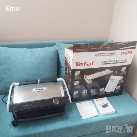 Tefal OptiGrill Elite XL GC760D30, снимка 5 - Скари - 51863014