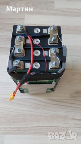 Литиево фосфатна батерия LiFePO4 - 4елемента + БМС на 12V, снимка 1 - Друга електроника - 37155129