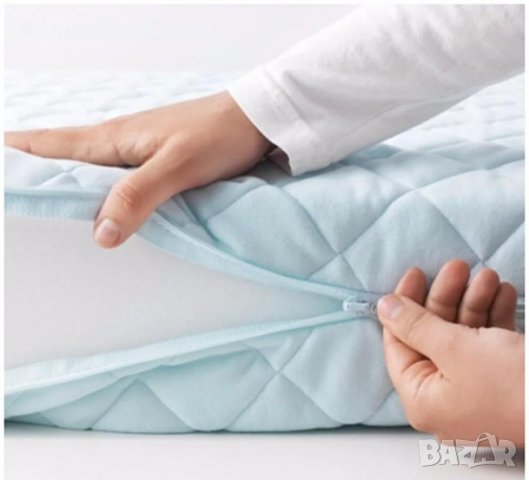 Матрак за бебешко легло/кошара, калъф, Икеа, снимка 1 - Детски матраци - 38316075