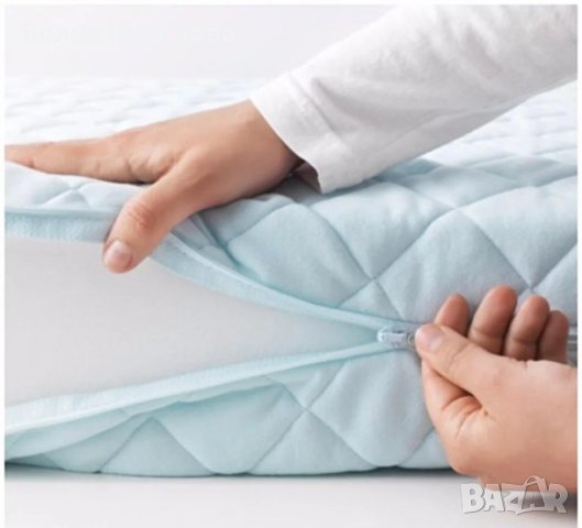 Матрак за бебешко легло/кошара, калъф, Икеа, снимка 1