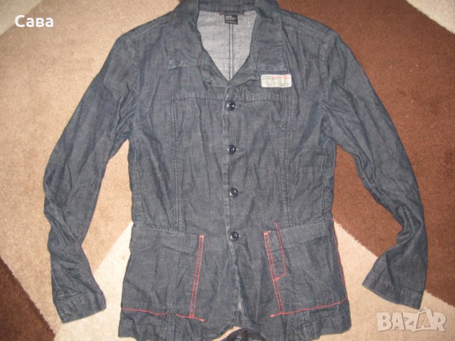 Дънково сако DIESEL   дамско,М, снимка 2 - Сака - 33350200