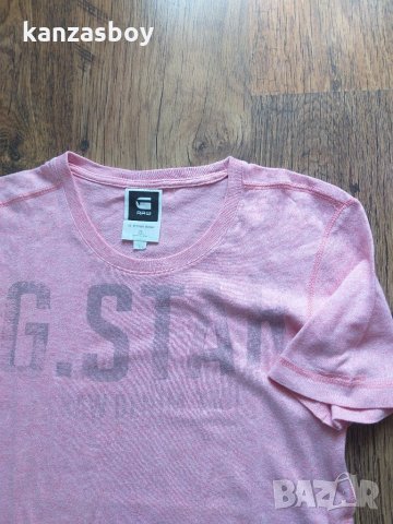 g-star gordan r t - страхотна мъжка тениска КАТО НОВА, снимка 3 - Тениски - 32751479