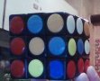Класически куб на Рубик ,3х3х3 ,ПЪЗЕЛ С цветни пластини 