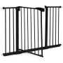 Предпазна преграда за деца и животни, Размери 74-132 см Регулируема ширина, Височина 77 см, снимка 5