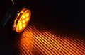 ЛЕД LED габарити, диодна светлина 7 SMD диода, ОРАНЖЕВИ , 12-24V , снимка 3