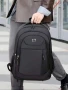 Ергономична и подсилена черна мъжка раница за пътуване с голям капацитет!, снимка 4
