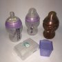 Бебешки шишета Tommee Tippee Advanced Anti-Colic - 24лв. общо, снимка 1 - Прибори, съдове, шишета и биберони - 37812938