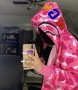 Суичър (блуза с качулка) Bape A Bathing Ape Pink Camo M L XL 2XL розов, снимка 9