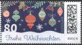 Чиста марка Коледа 2021 от Германия, снимка 1 - Филателия - 39334008