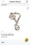 Calvin Klein Jeans  ключодължател стомана оригина, снимка 2