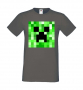 Мъжка тениска Creeper Face 2,Minecraft,Игра,Забавление,подарък,Изненада,Рожден Ден., снимка 5