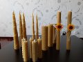Ръчно изработени восъчни свещи , снимка 2