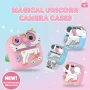 Детска мини камера с моментален печат – Еднорог, Digital Mini Print Camera с термо принтер, снимка 4