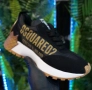 DSQUARED2 Дамски Маратонки С Кутия👟Дамски Спортни Обувки Дискуаред2 Цвят - Черно и Златисто Код S85, снимка 1