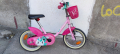 Детски велосипед 500 unicorn, 14инча, за деца от 3 до 5 години, Decathlon,розов, снимка 4