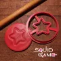 Резци за сладки, бисквити, фондан и тесто Squid Game, снимка 3