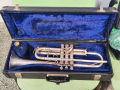 Hirsbrunner Sumiswald B-trompete - Б Тромпет с твърд куфар /Switzerland/, снимка 1