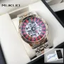 MUKUO Дизайнерски Автоматичен, механичен часовник Рулетка, водоустойчив , снимка 4