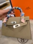 Налична чанта Hermes Mini Kelly, снимка 5