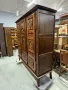 Трикрилен гардероб от дъбов масив, снимка 5