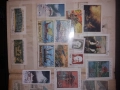 Античен класьор с няколко колекции стари марки, снимка 13