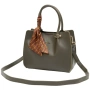 Класическа дамска чанта AMORE Francesca - Green, снимка 2