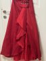 Нова дълга червена рокля размер S, снимка 5