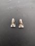 Сребърни обеци , снимка 2