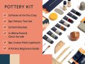 Комплект за грънчарство Noah Pottery Kit за начинаещи, снимка 10